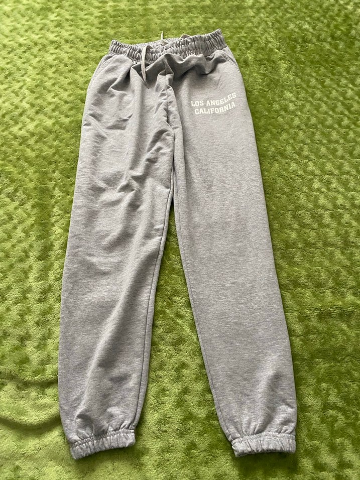 Gri Kadın Rahat Kesim Eşofman Altı - Görsel 3