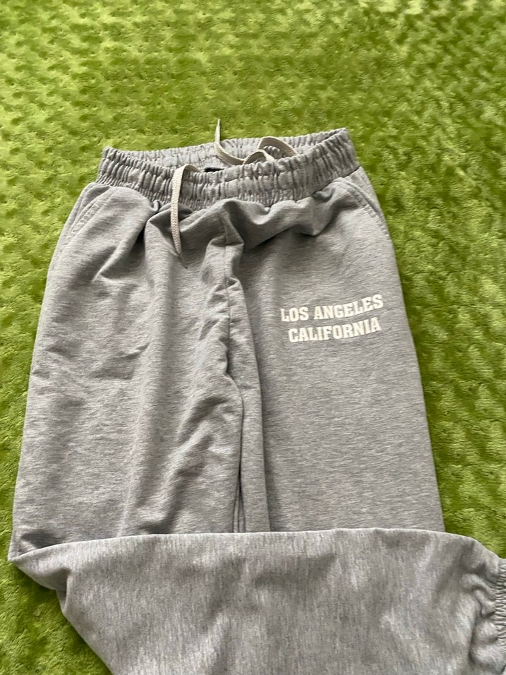 Gri Kadın Rahat Kesim Eşofman Altı - Görsel 5