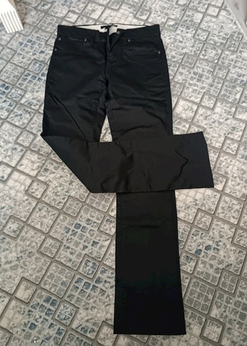 Siyah Regular Fit DenimPantolon - Görsel 9