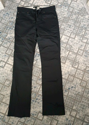 Siyah Regular Fit DenimPantolon - Görsel 10