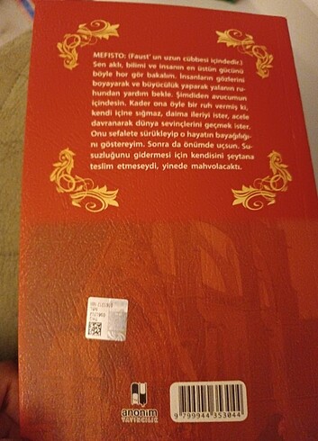 Faust gothe  dünya klasikleri  - Görsel 5