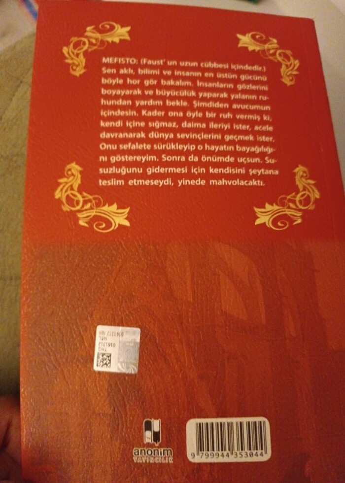 Faust gothe  dünya klasikleri  - Görsel 5