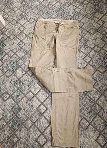 32 Beden camel Renk 32 beden mango pantolon