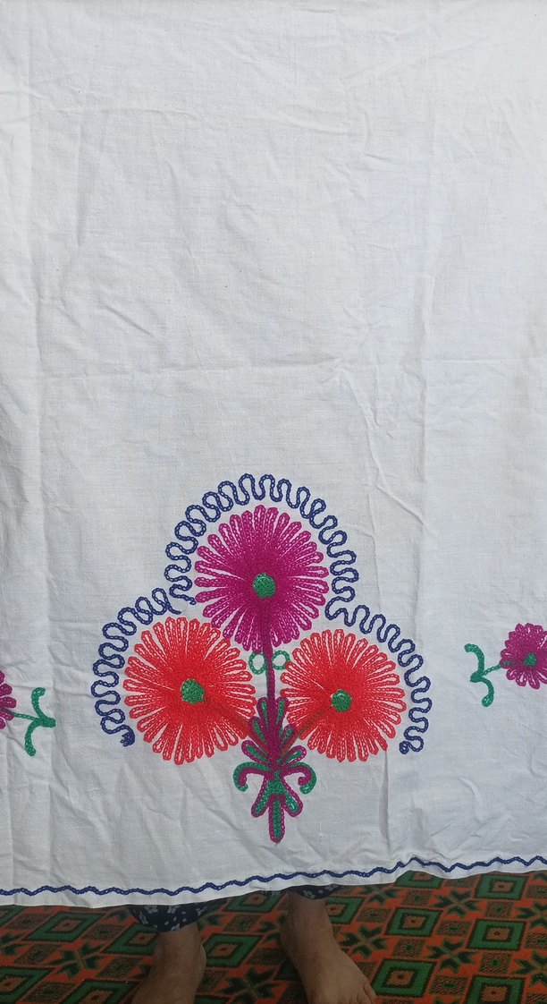 işlemeli karyola arkalığı - Görsel 2