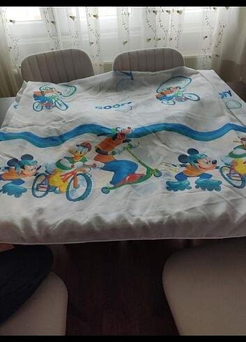  Beden Mickey mouse çocuk perdesi