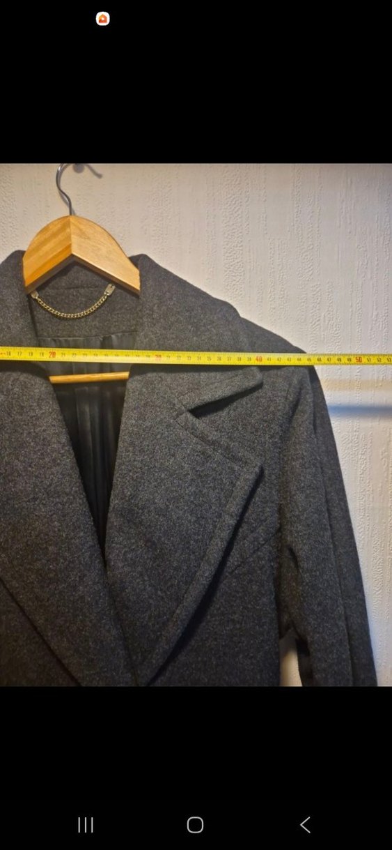 Orjinal Vakko Marka Yün Manto - Görsel 3