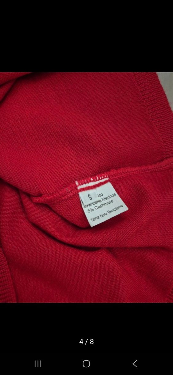 Orjinal Beymen Merinos Cashmere Yün Yelek - Görsel 3