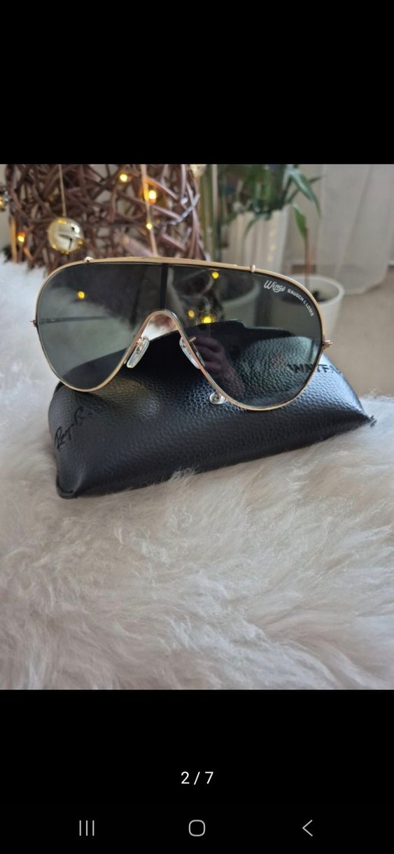 Vintage Ray-Ban Wings BAUSCH&LOMB Model Gözlük - Görsel 2