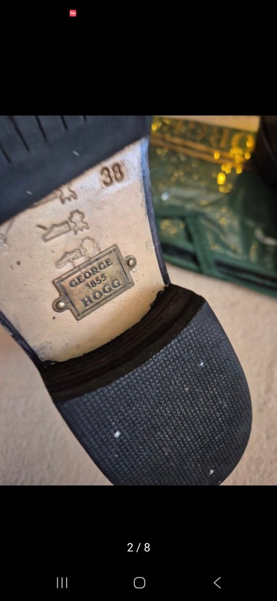 GEORGE HOGG İçi Dışı Hakiki Deri Kovboy - Görsel 4