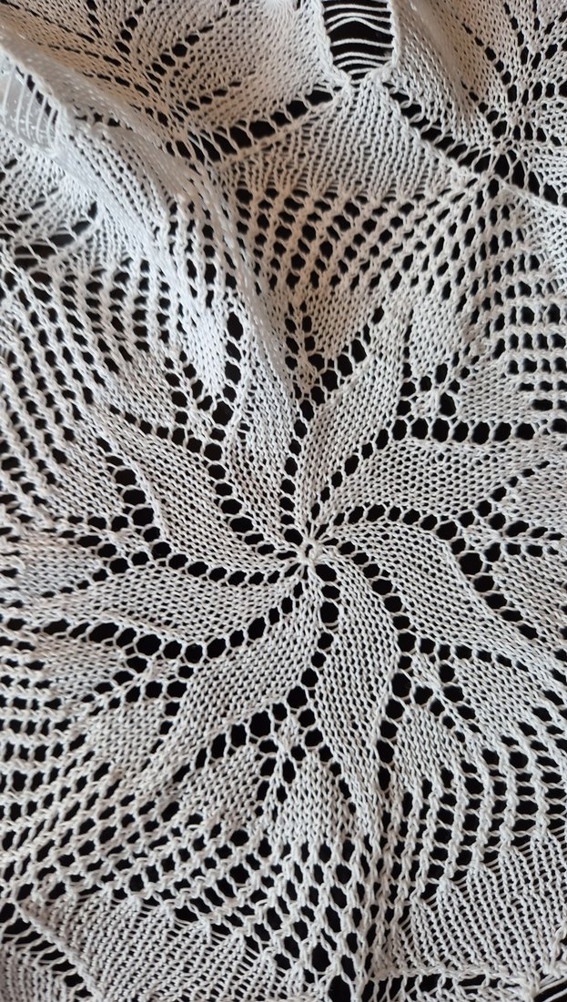 Bohem Etnik El Örgüsü Dantel Örtü - Görsel 4