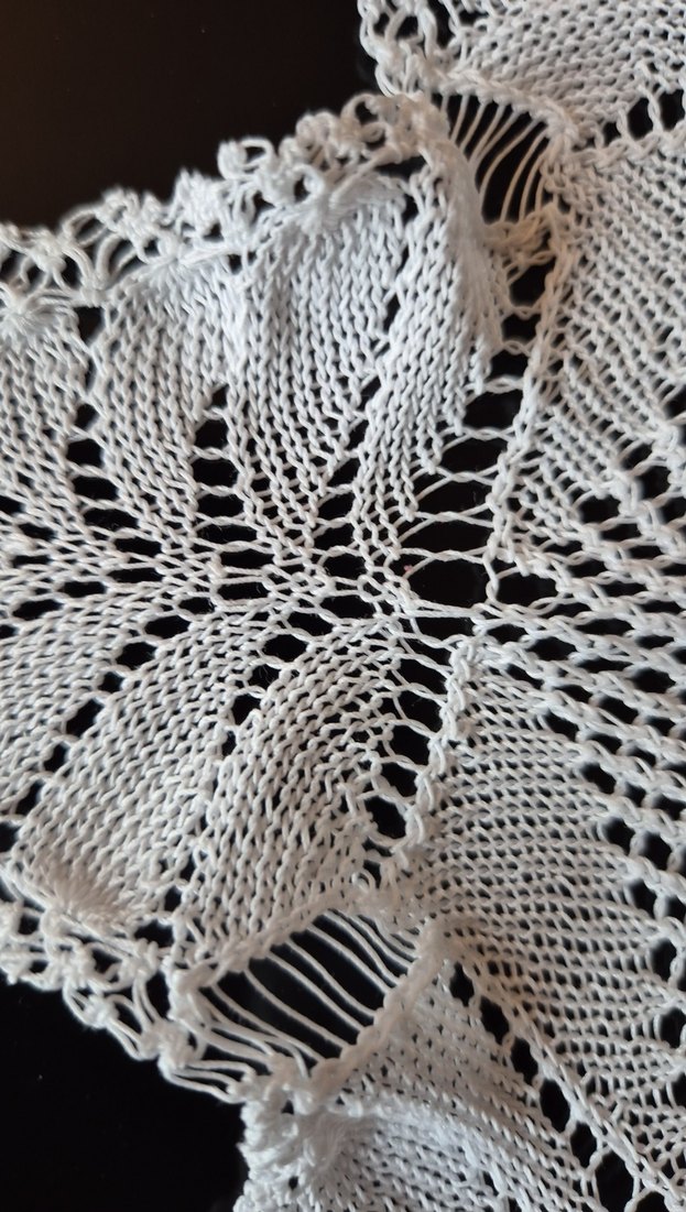 Bohem Etnik El Örgüsü Dantel Örtü - Görsel 5