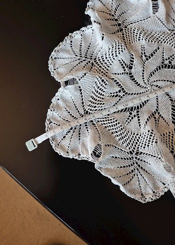 Çeyiz İşi, Pamuk İp ile Örülmüş Dantel - Görsel 2