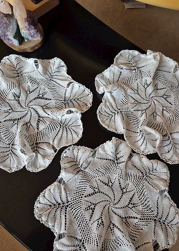 Çeyiz İşi, Pamuk İp ile Örülmüş Dantel - Görsel 5