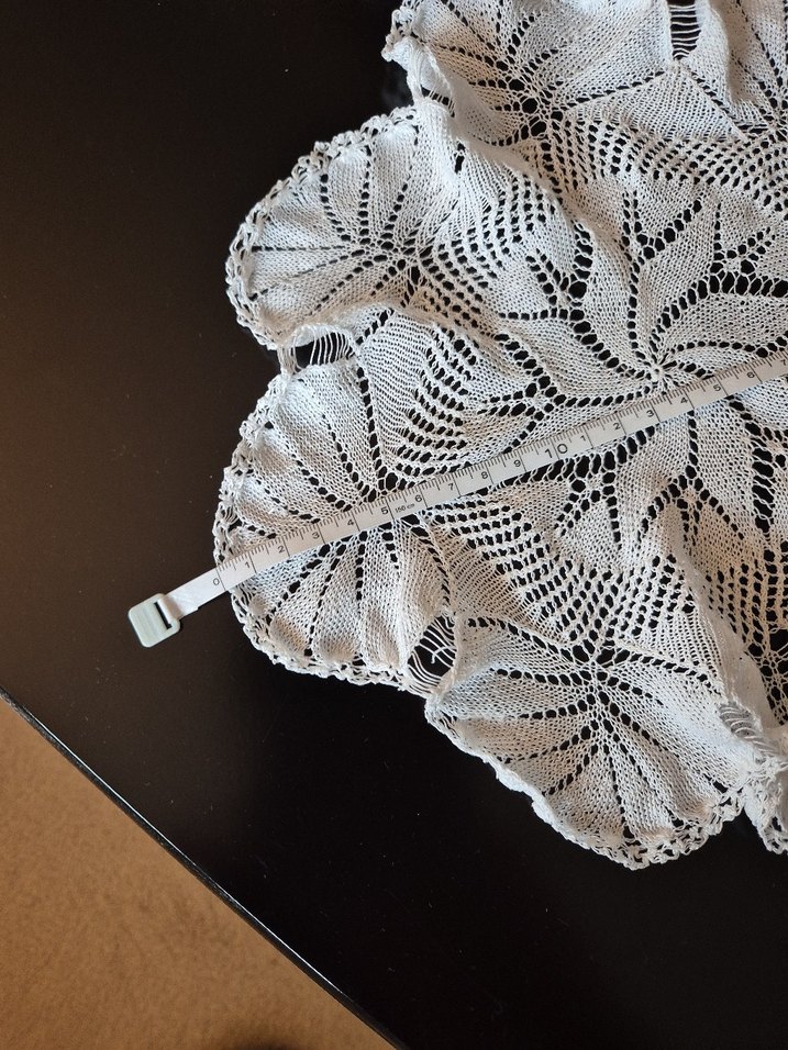 Çeyiz İşi, Pamuk İp ile Örülmüş Dantel - Görsel 2