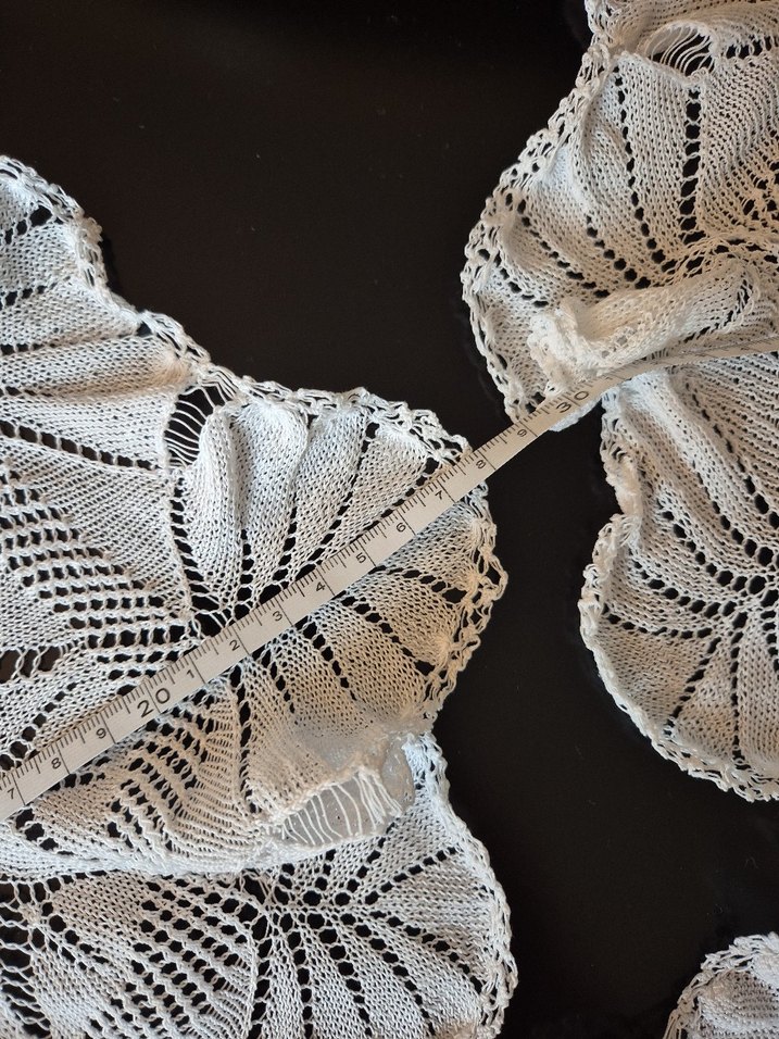 Çeyiz İşi, Pamuk İp ile Örülmüş Dantel - Görsel 3