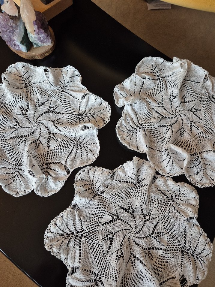 Çeyiz İşi, Pamuk İp ile Örülmüş Dantel - Görsel 5
