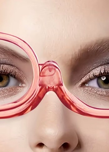 Büyüteçli Makyaj ve Okuma Gözlüğü - Görsel 3