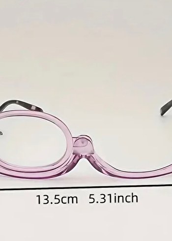 Büyüteçli Makyaj ve Okuma Gözlüğü - Görsel 6