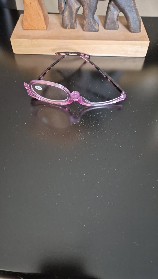 Büyüteçli Makyaj ve Okuma Gözlüğü - Görsel 2