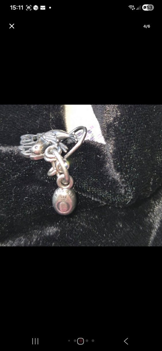 Orjinal PANDORA marka Peridot Taşlı KÜPE - Görsel 3