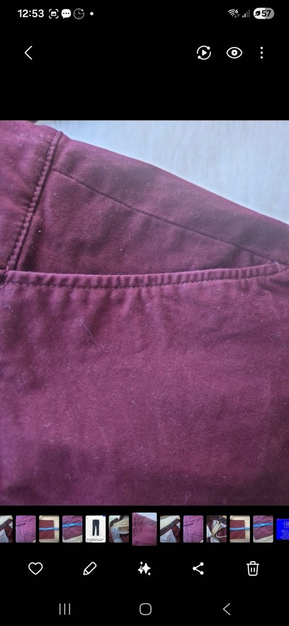 Orjinal Sıfır Massimo Dutti Pamuk Pantolon — görsel 8/11