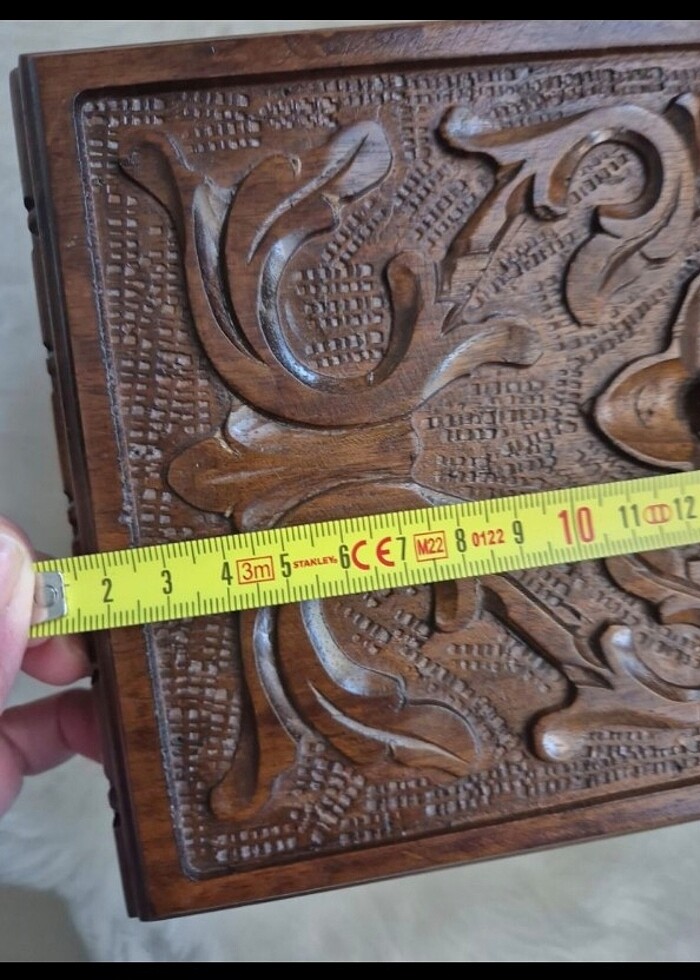 Antika Ceviz Takı Sandığı - Görsel 5