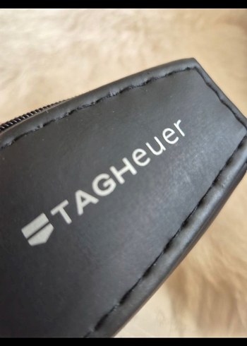 Siyah TAGHeuer Marka Erkek Gözlüğü Kılıfıı - Görsel 3