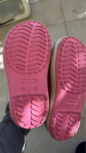 27 Beden pembe Renk Crocs çizme