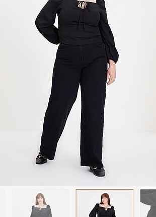 Wide leg pantolon 