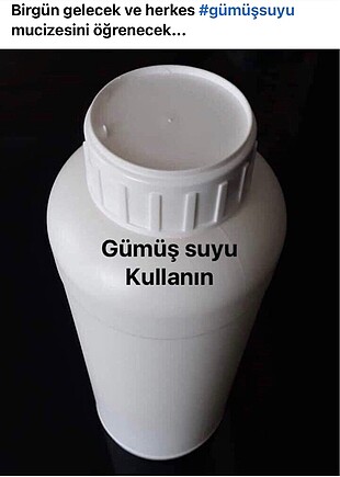 Gümüş suyu 1 lt