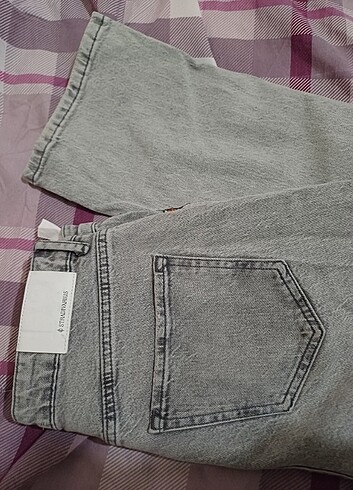 Stradivarius stradivarius D98 gri pantolon