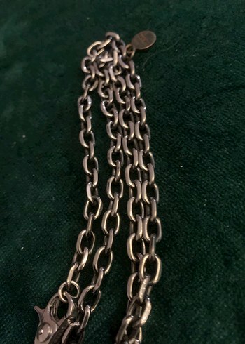 Diesel Uzun Siyah Zincir Detaylı Kolye - Görsel 5