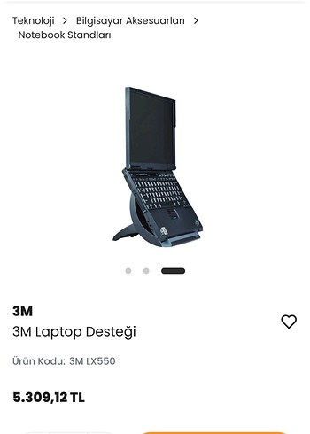 Laptop Desteği (LX550) Stand - Görsel 9