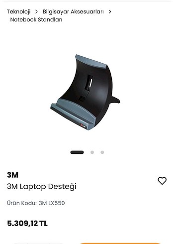 Laptop Desteği (LX550) Stand - Görsel 10