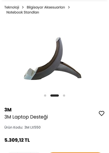Laptop Desteği (LX550) Stand - Görsel 7