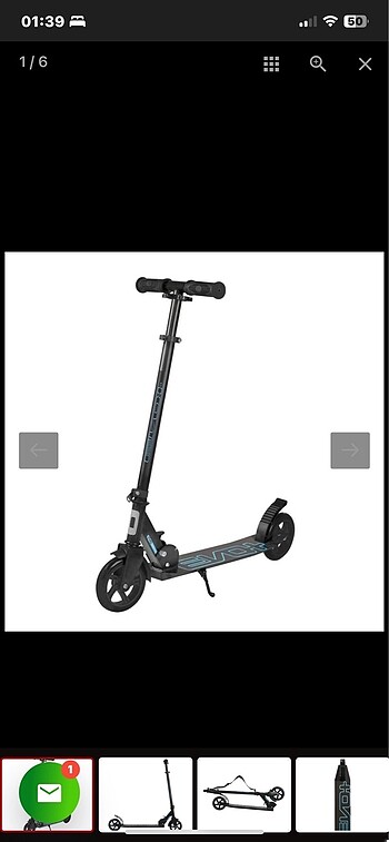 Evo 2 Tekerlekli 145 mm Commuter Scooter