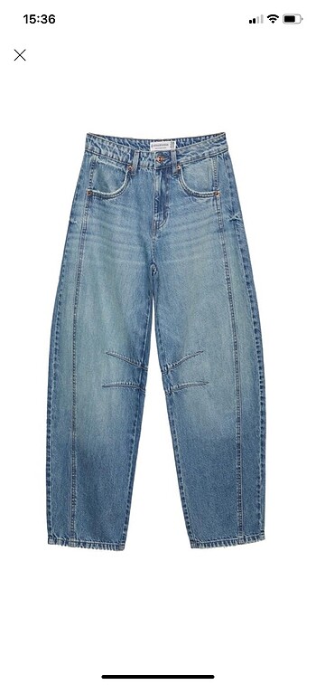 Stradivarius D82 Balloon fit jean