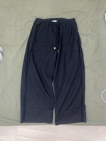 H&M H&M marka keten lacivert pantalon