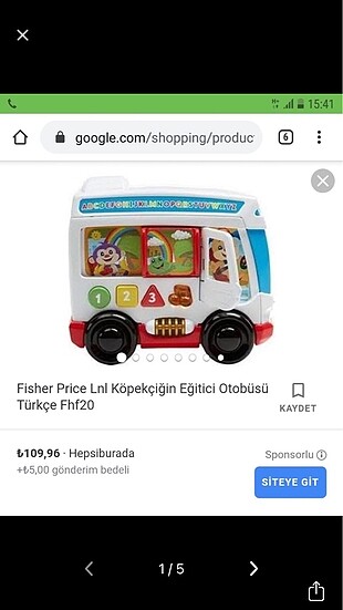 Fisher Price Eğitici Oyuncak