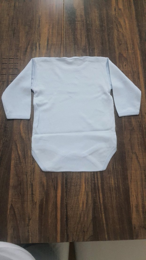 Çıtcıtlı Uzun Kollu Mavi Body - Görsel 2