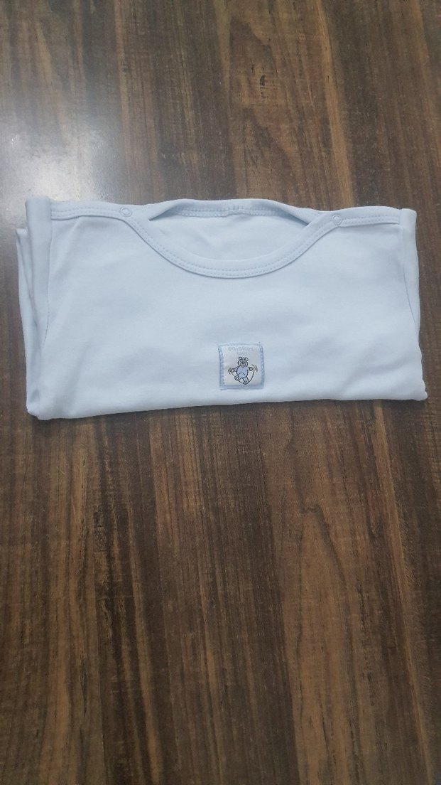 Çıtcıtlı Uzun Kollu Mavi Body - Görsel 5