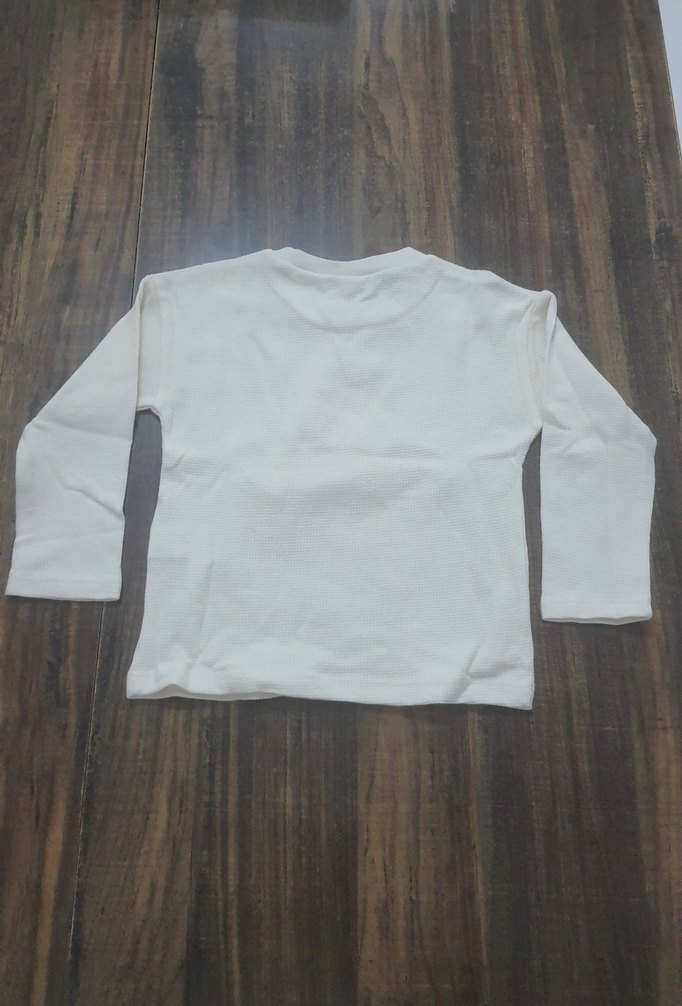 Koton Çocuk Pike Kumaş Sweatshirt - Görsel 2