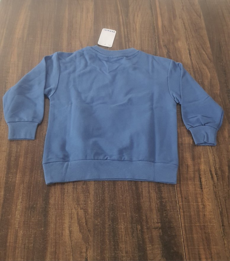 Defacto Mavi Marvel Spiderman Örümcek Adam Baskılı Sweatshirt - Görsel 2