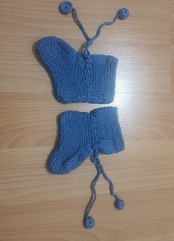 Mavi Bebek Patik - Görsel 2