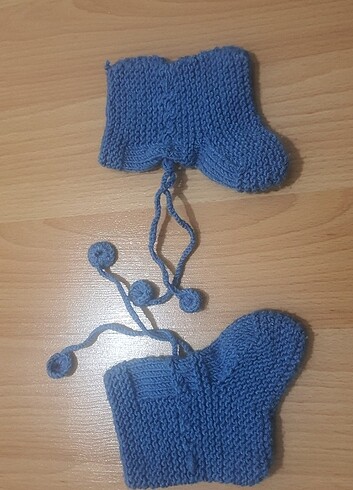 Mavi Bebek Patik - Görsel 3