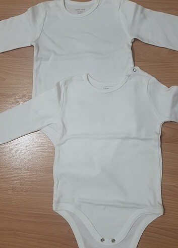 LC Waikiki Lc Waikiki Beyaz Uzun Kollu Body İkili