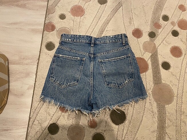 xs Beden mavi Renk ZARA KOT ŞORT