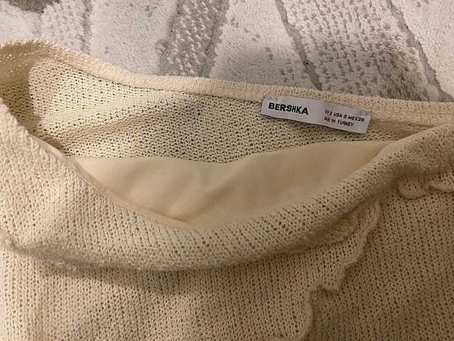 s Beden BERSHKA ASİMETRİK BLUZ