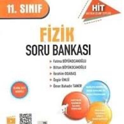 11. Sınıf fizik test kitabı