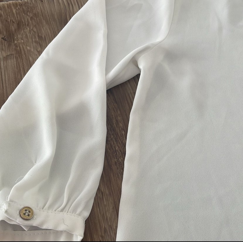 İnci Detaylı ekru çocuk bluz - Görsel 3